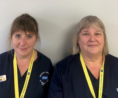 Sarah Doughty and Marina Woodburn Admiral Nurses UHMBT 2023.jpg