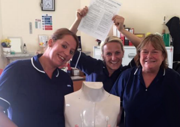 Childrens Community Nurses team photo