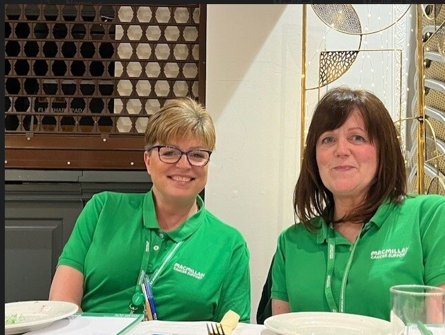 Macmillan Cancer Information and Support Service Team at the Cancer health and wellbeing event.png